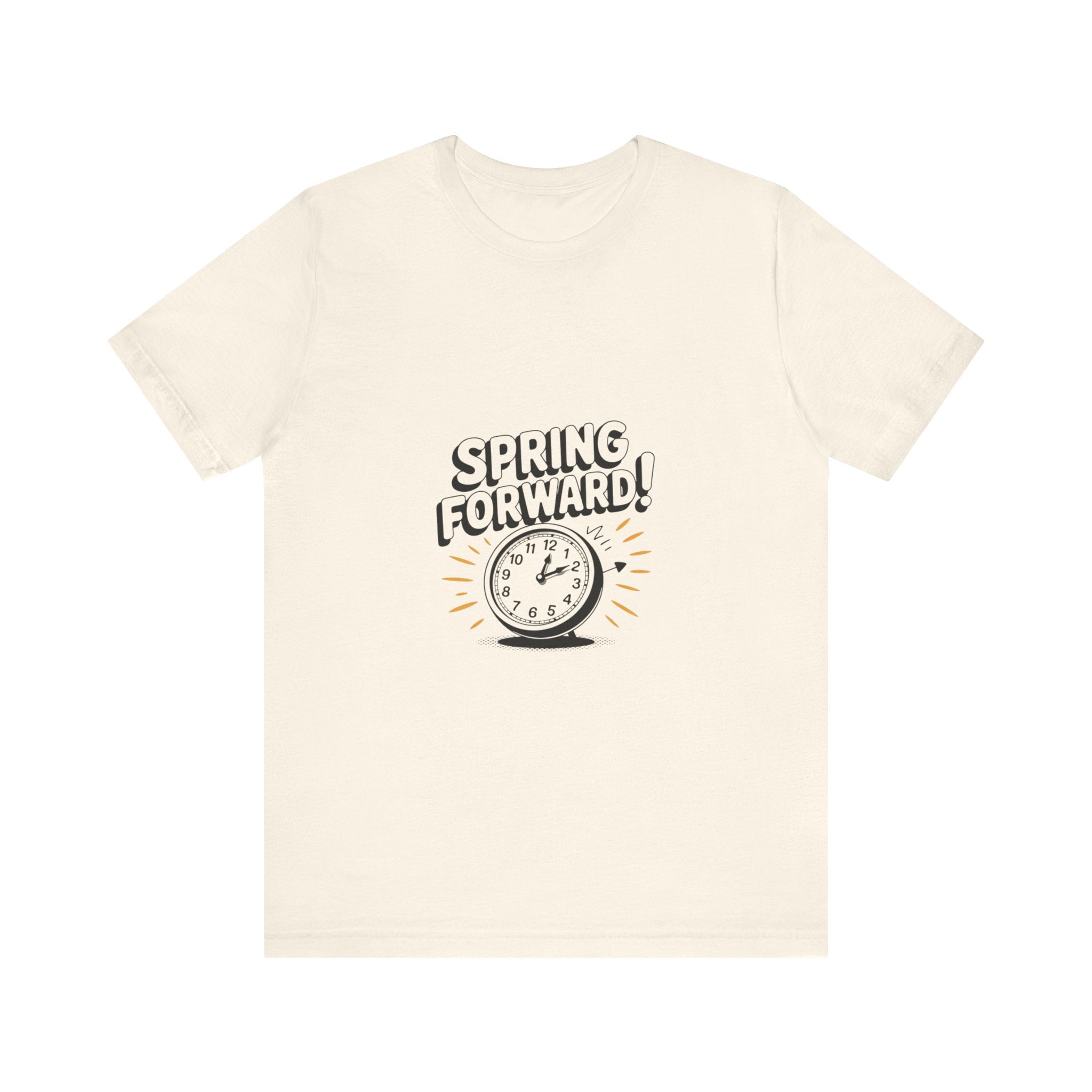 Spring Forward Graphic Tee - Unisex Jersey Short Sleeve Shirt