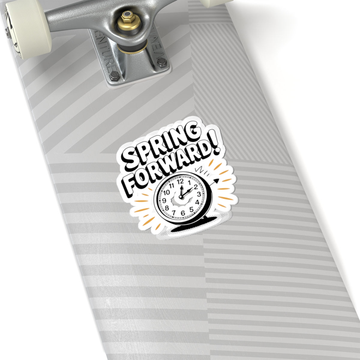 Spring Forward! Sticker - Fun Reminder for Daylight Saving Time