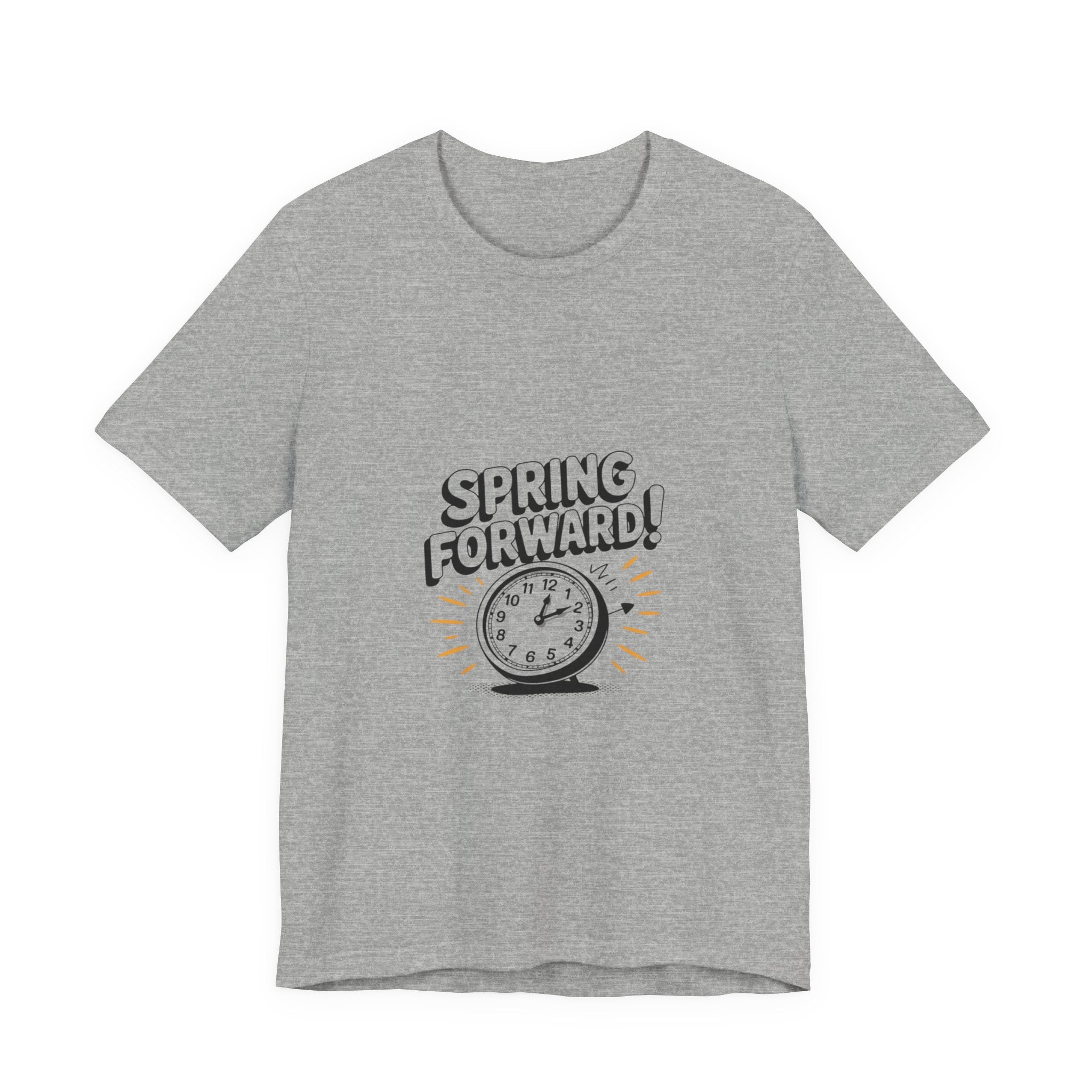 Spring Forward Graphic Tee - Unisex Jersey Short Sleeve Shirt