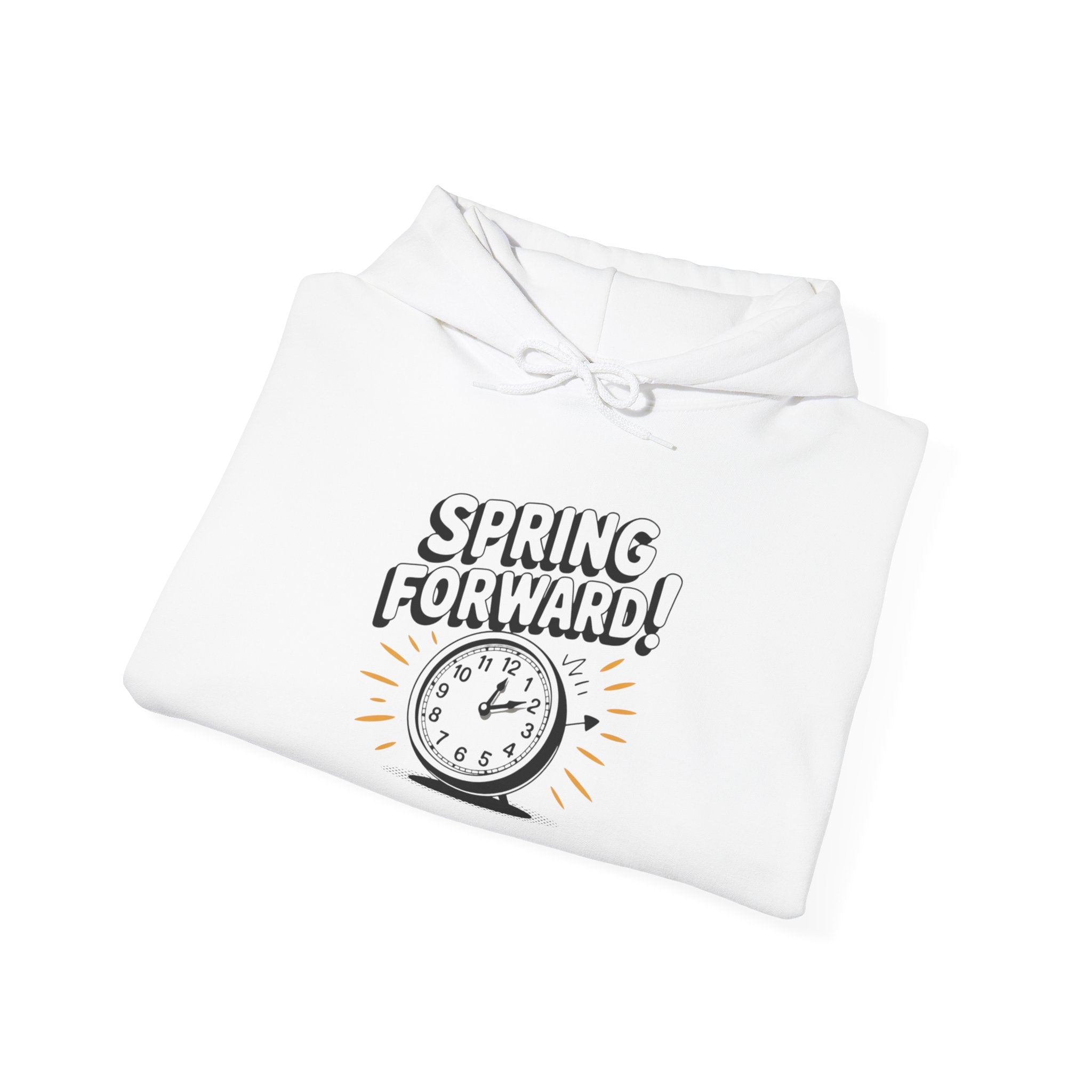 Spring Forward Hoodie - Unisex Heavy Blend Sweatshirt for Daylight Saving Time