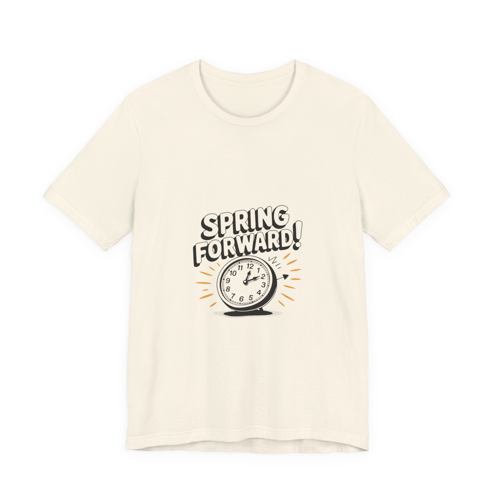 Spring Forward Graphic Tee - Unisex Jersey Short Sleeve Shirt