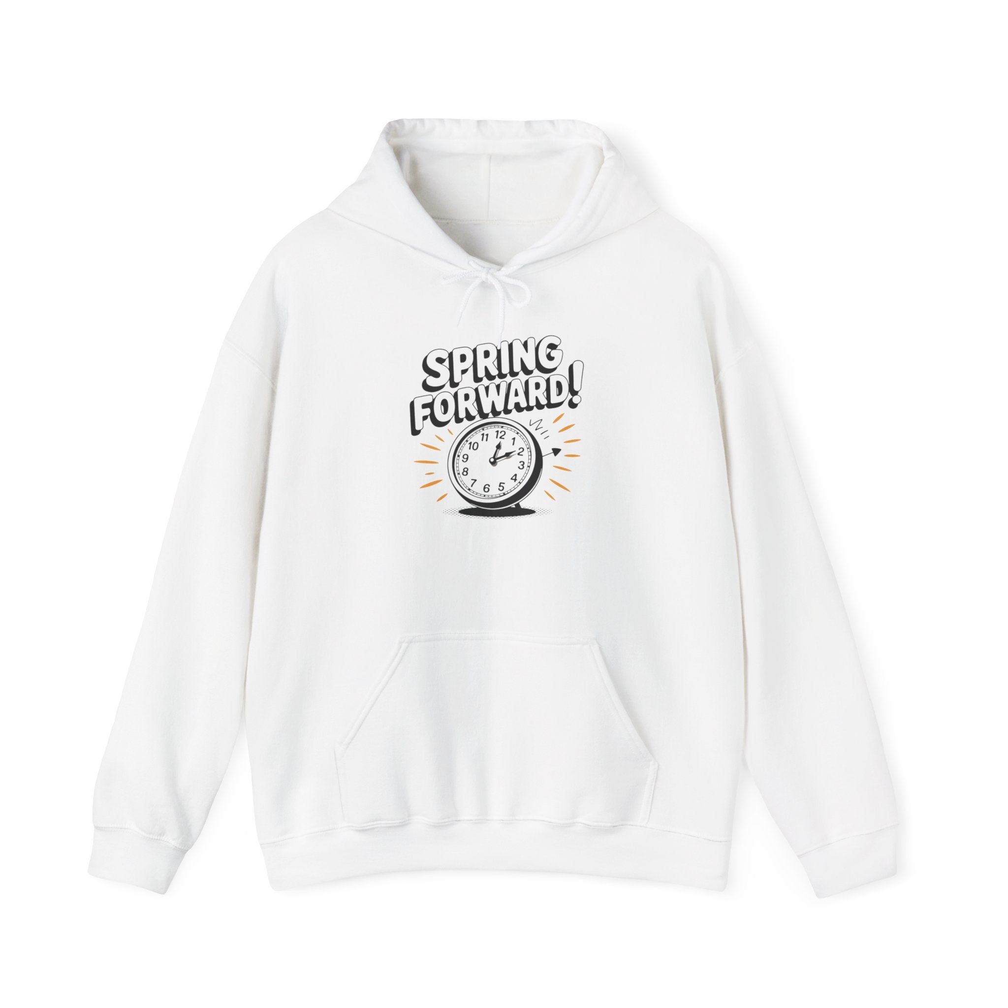Spring Forward Hoodie - Unisex Heavy Blend Sweatshirt for Daylight Saving Time