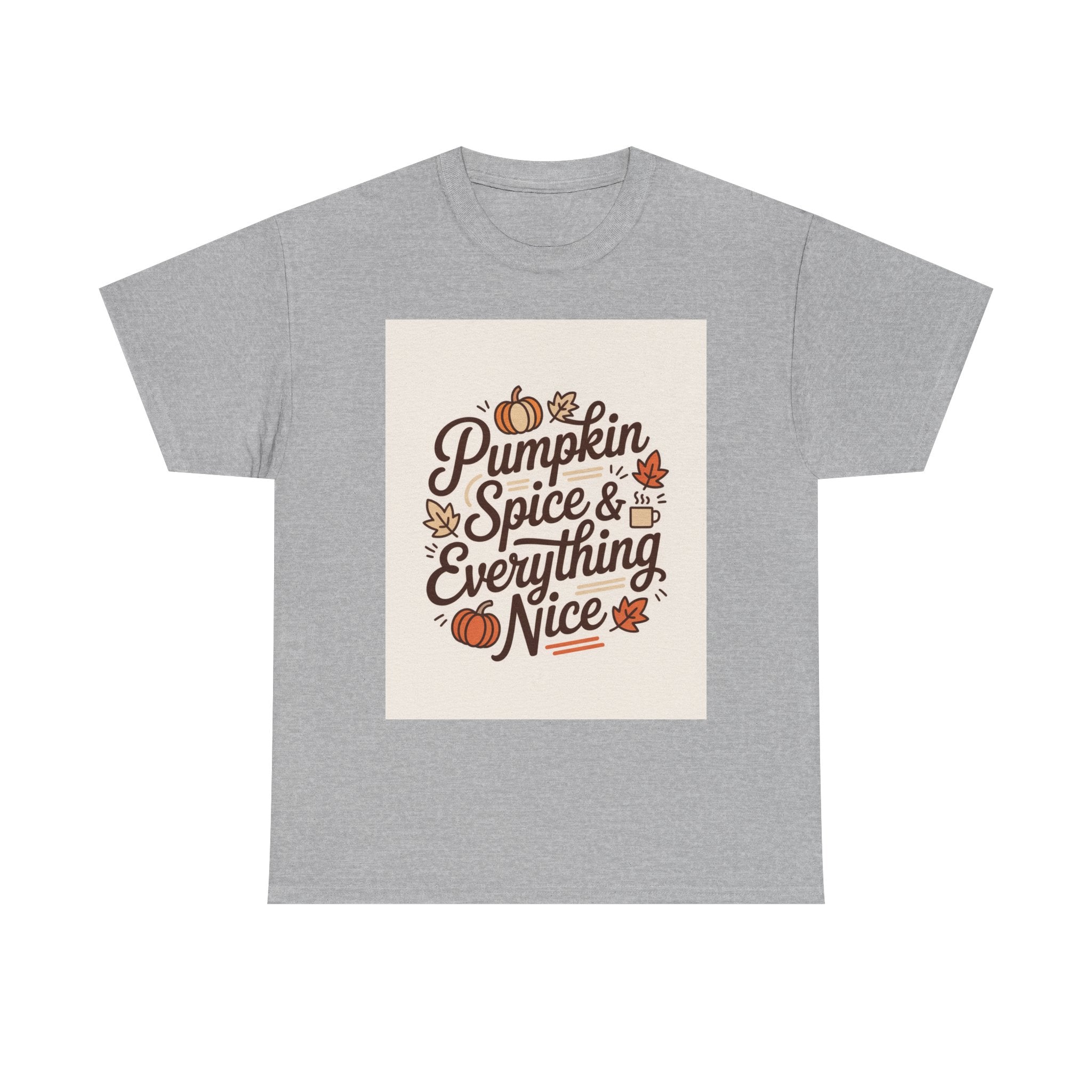 Pumpkin Spice Unisex Heavy Cotton Tee
