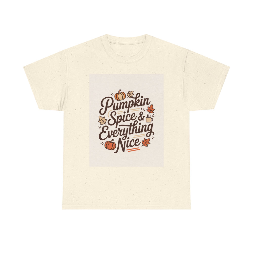 Pumpkin Spice Unisex Heavy Cotton Tee