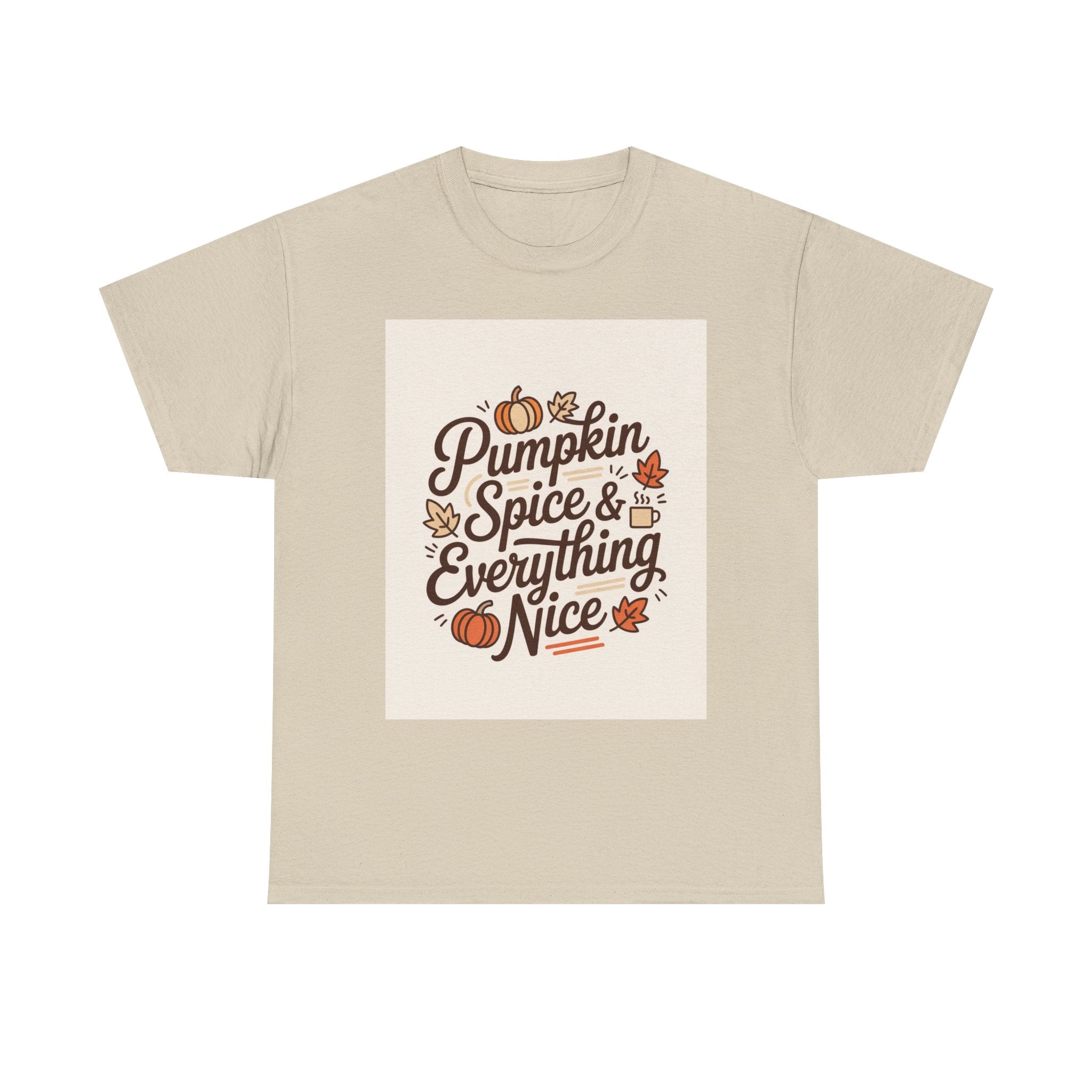 Pumpkin Spice Unisex Heavy Cotton Tee