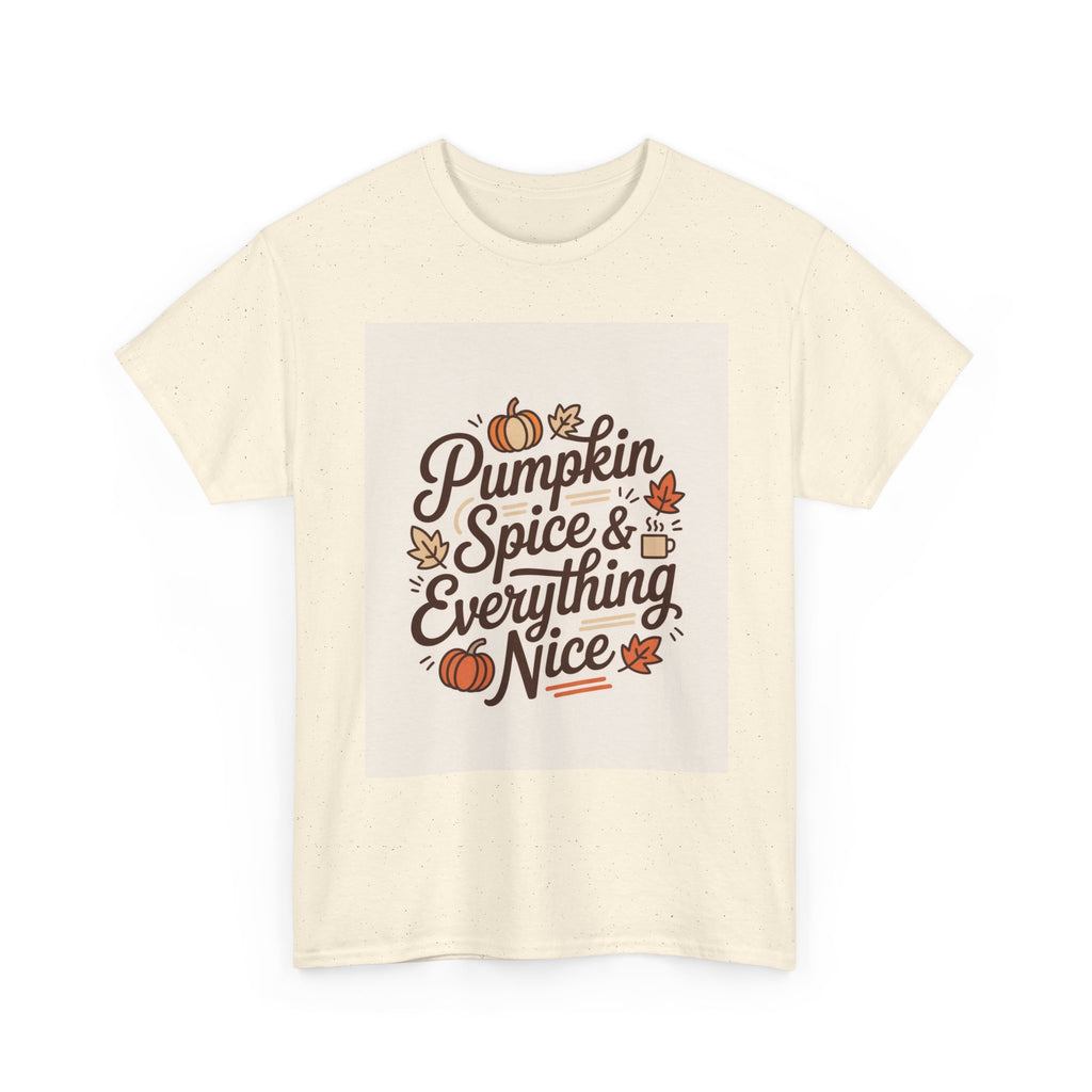 Pumpkin Spice Unisex Heavy Cotton Tee