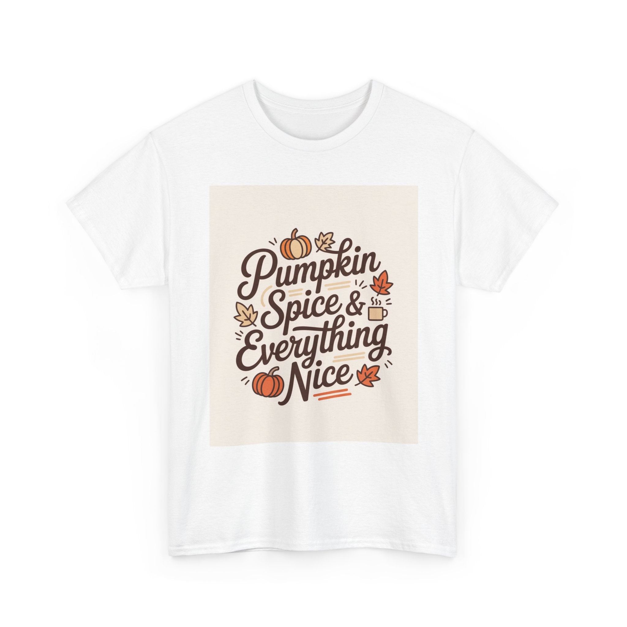 Pumpkin Spice Unisex Heavy Cotton Tee