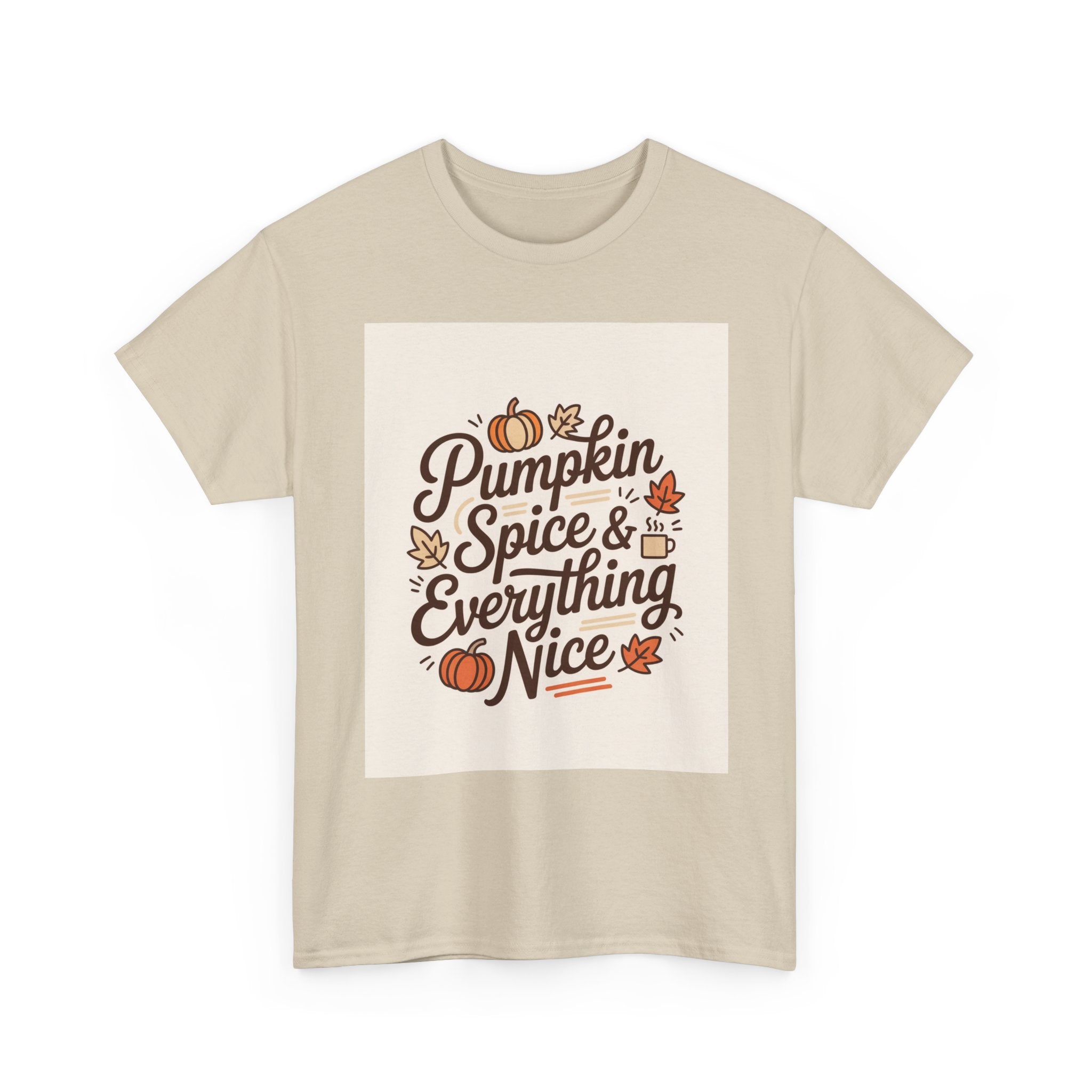 Pumpkin Spice Unisex Heavy Cotton Tee