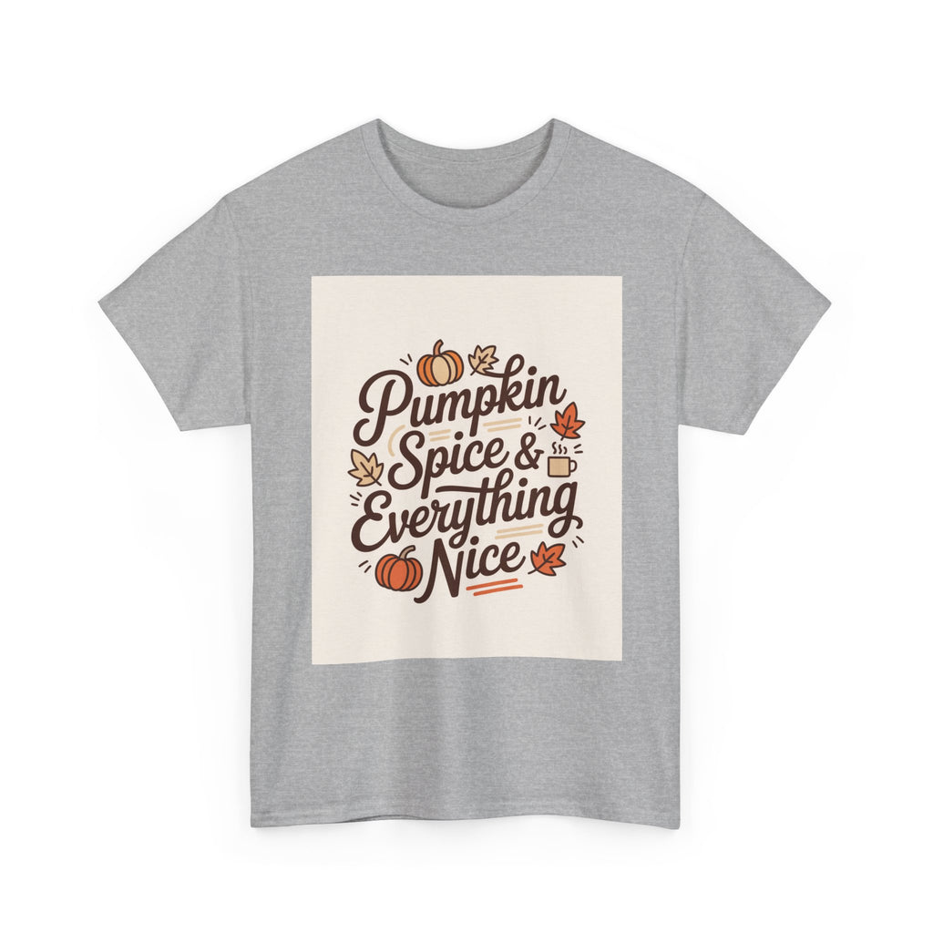 Pumpkin Spice Unisex Heavy Cotton Tee