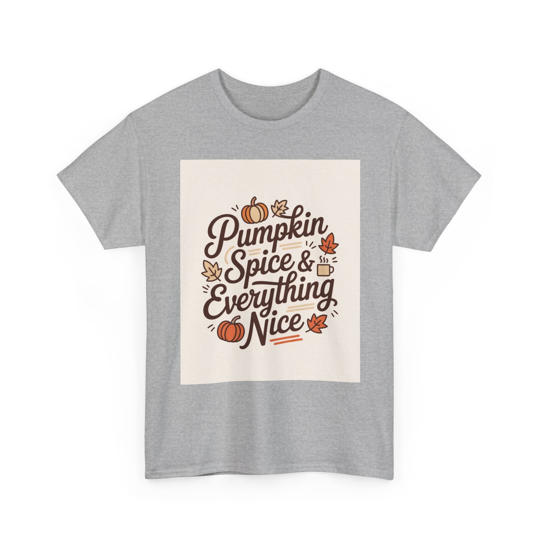 Pumpkin Spice Unisex Heavy Cotton Tee