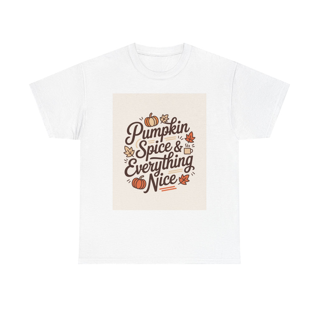 Pumpkin Spice Unisex Heavy Cotton Tee