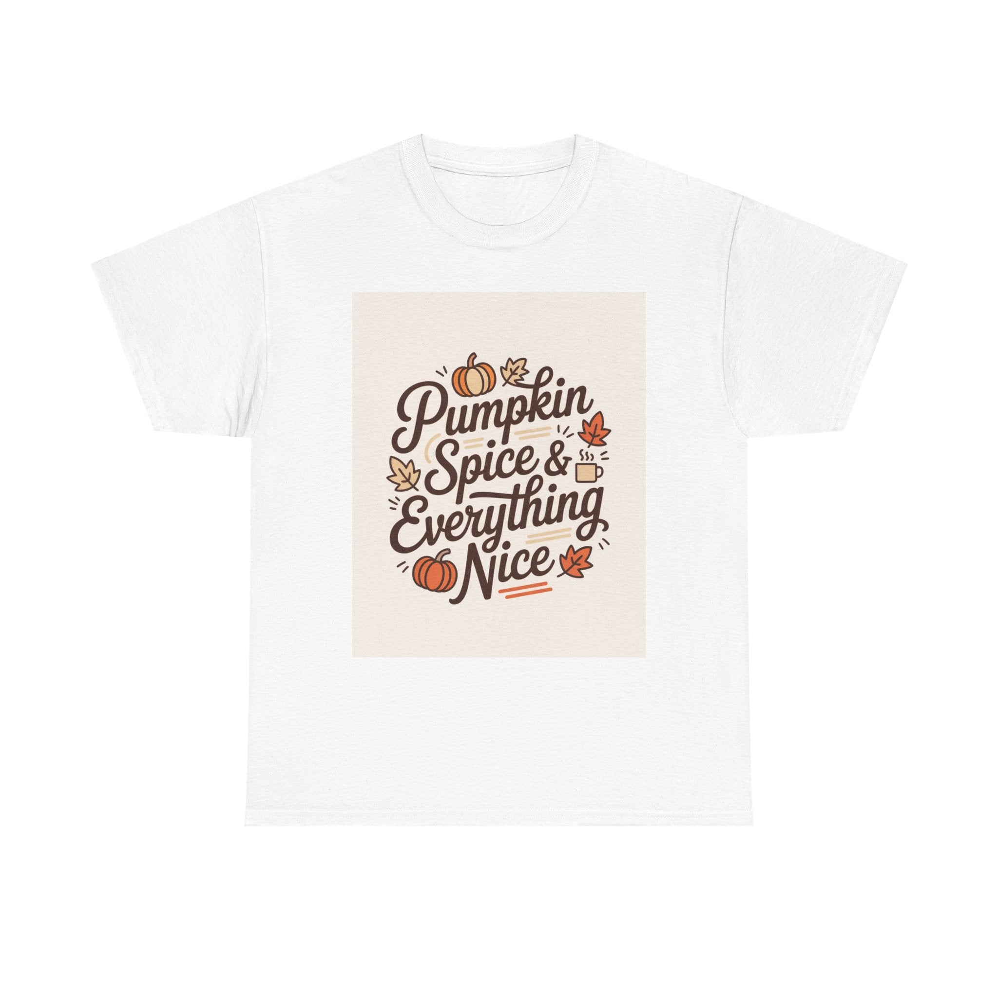 Pumpkin Spice Unisex Heavy Cotton Tee